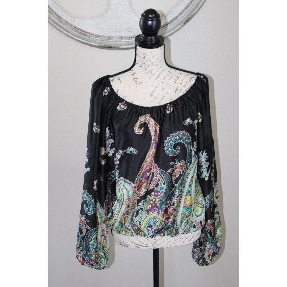 Karen Kane Women’s Blouse Off Shoulders Black Size M